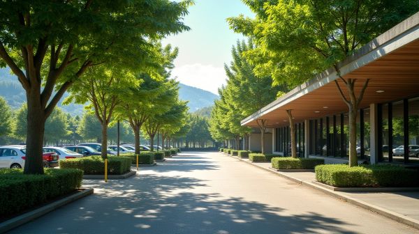 Optimiser l'ombrière parking pour allier ombrage et durabilité